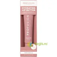 Gloss Hidratant pentru Buze cu Ulei de Avocado, Vitamina E si Acid Hialuronic Nuanta Nude Vanilla 15ml