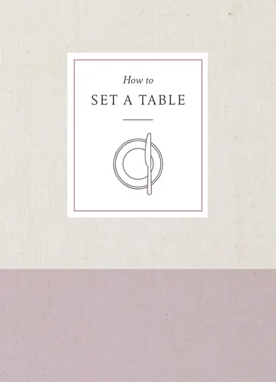 How to Set a Table