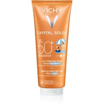 Vichy Capital Soleil Gentle Milk Lapte de protecție pentru copii pentru fata si corp SPF 50