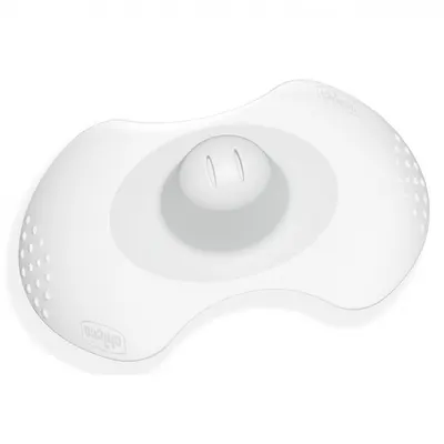 Aparatoare din silicon pentru mamelon marimea M-L 0luni+, 2bucati, Chicco
