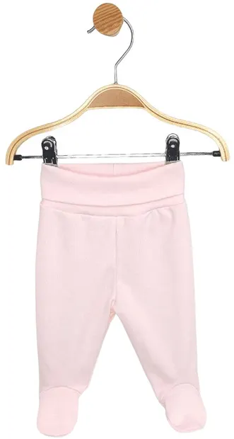 Pantalonași pentru bebeluși cu o curea întoarsă Rainy - Pink , 56 cm, 1-2 luni