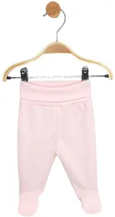 Pantalonași pentru bebeluși cu o curea întoarsă Rainy - Pink , 56 cm, 1-2 luni