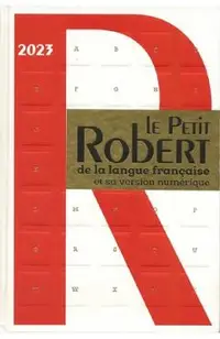 Le Petit Robert 2023