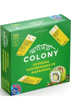 Word Colony. Extensia: Gastronomia pe mapamond