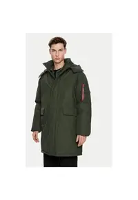 Jacheta barbati - 304544040 - Bumbac/Nylon - Verde - Verde