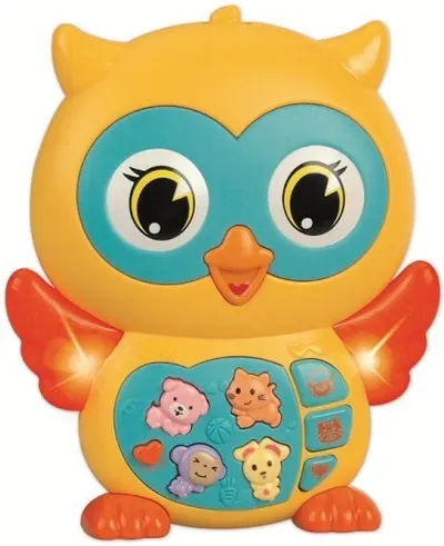 Jucărie electronică Rs Toys - Bufnita, cu sunete si lumini