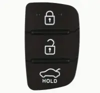 Membrana Cauciuc Butoane Cheie Auto 3 Butoane – Compatibila Hyundai, Kia – Pad pentru Telecomanda, Inlocuire Tastatura Cheie