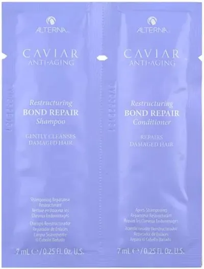 Alterna Caviar Restructuring Bond Repair Set - șampon și balsam, 2 х 7 ml