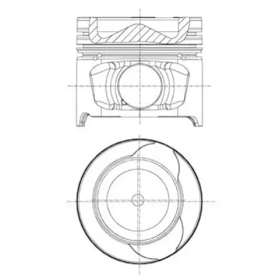 Piston NUERAL 87-123400-40