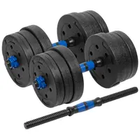 Set gantere reglabile Rebel Active RBA-2300, 2x 10kg