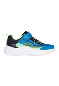 Pantofi sport cu velcro Microspec Advance - Negru/Turcoaz