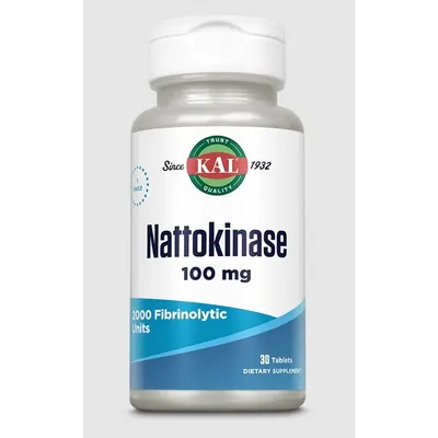Nattokinase 100mg, KAL, 30 tablete, Secom