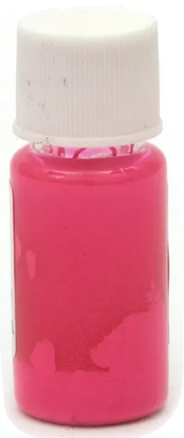 Colorant fluorescent pentru rășină Em Art - Efect înghețat, roz, 10 ml