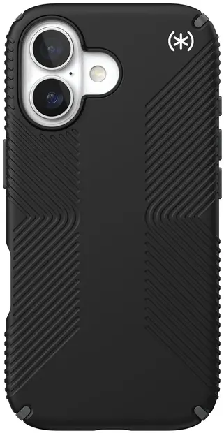 Husă Speck - Presidio 2 Grip, iPhone 17, Black/Slate Grey