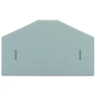 Separator plate; 2.5 mm thick; oversized; gray