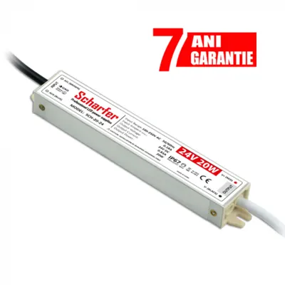Sursa Alimentare Profesionala 24v 20w Ip67