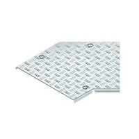 Capac pentru cot 45°, antiderapant R10 conform. conform DIN 51130 cu dispozitive de fixare pre-asamblate si suport pe toata suprafata, din aluminiu, pentru placi de verificare RBADVRS 400