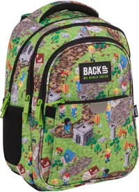 Ghiozdan școlar BackUP P - Gamer, cu 3 compartimente