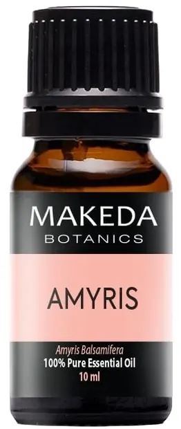 Makeda Botanics Ulei esențial Amyris, grad terapeutic, 10 ml