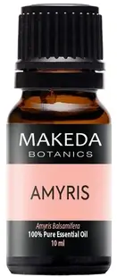 Makeda Botanics Ulei esențial Amyris, grad terapeutic, 10 ml