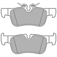 Set placute frana, frana disc DELPHI LP2719