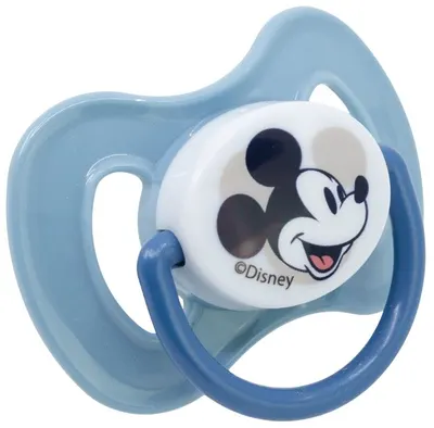 Suzete din silicon Stor - Mickey Mouse Full Of Smiles, 6 luni+, 2 buc
