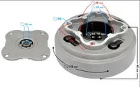 Ambreiaj complet oala moped (Motor 4T 50cc-110cc FMB)