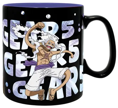 Cană cu efect termic ABYstyle Animation: One Piece - Monkey D. Luffy Gear 5