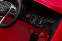 Masinuta electrica pentru copii Audi E-tron GT Red 70W cu licenta, oglinzi retrovizoare, roti din spuma eva,lumini LED,centura de siguranta,sistem troller pentru tractare,mufa MP3,slot usb,card microSD
