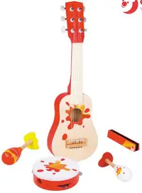 Set muzical din lemn Classic World - Stea