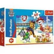 Puzzle 60 piese. Patrula Catelusilor In lumea cateilor, Trefl