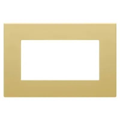Placa Ornament Dahlia - in Technopolymer - Double Plate - Cream