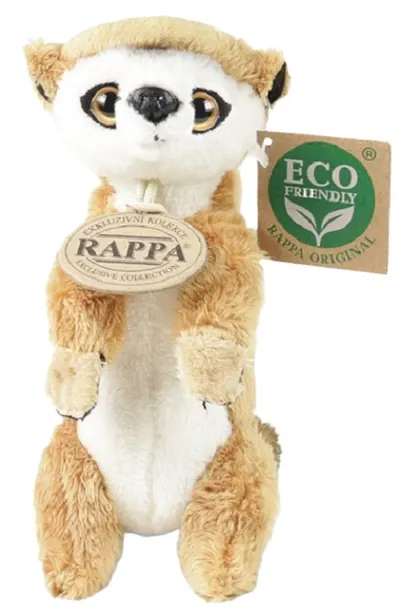Jucărie de pluș Rappa Eco Friends - Suricat, 15 cm