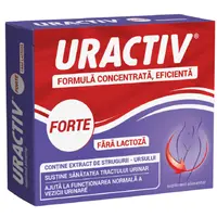 Uractiv Forte fara Lactoza, Fiterman Pharma | 20 capsule