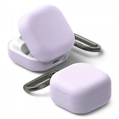 Husa Ringke pentru Samsung Galaxy Buds4 / Buds4 Pro, Mov Deschis
