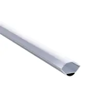 Profile banda led, Rigel Corner Wide 2m Aluminium Profile/Extrusion Silver