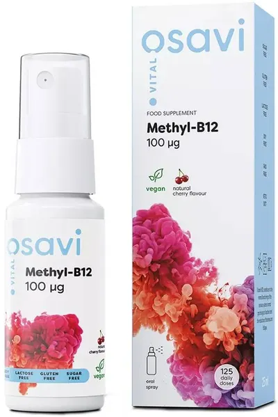 Methyl-B12 Spray oral, 100 mcg, 25 ml, Osavi