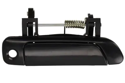 Maner usa Stanga Fata potrivit HONDA ACCORD VI 1998-2003 - (exterior, cu gaura pentru incuietoare; negru neted)