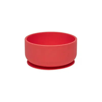 Bol pentru copii roșu din silicon ø 6 cm Enkei – OYOY Mini