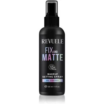 Revuele Makeup Setting Spray Fix And Matte spray de fixare si matifiere make-up