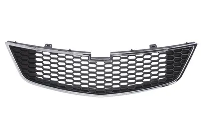 Grila radiator Inferior potrivit CHEVROLET SPARK 1.0-1.2LPG 2010-2012 - (crom/gri inchis)