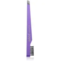 Diva & Nice Cosmetics Accessories penseta inclinata cu pensula