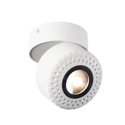 Corp iluminat TAVAN, lumenul TOTHEE lumini perete perete Alb si tavan, cu LED-uri, 3000K, alb / negru, 50 °