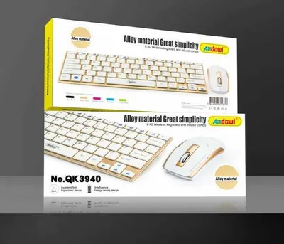 Set Tastatură și Mouse, Andowl QK3940