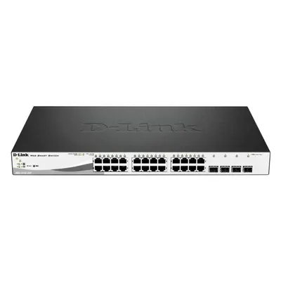 Switch D-link DGS-1210-28MP, 28 Port, 10/100/1000 Mbps