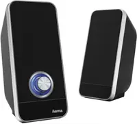 Sistem audio Hama - Sonic LS-206, 2.0, negru/gri