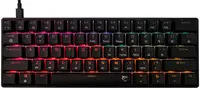 Tastatură mecanică White Shark - Shinobi 2, Red Switch, RGB, negru