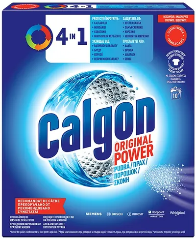 Pudră anticalcar Calgon - Power 3 în 1, 500 g