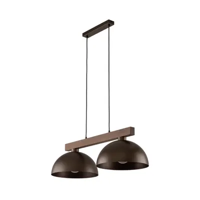 Tk Lighting Chandelier Oslo 4507 2xe27 Brown