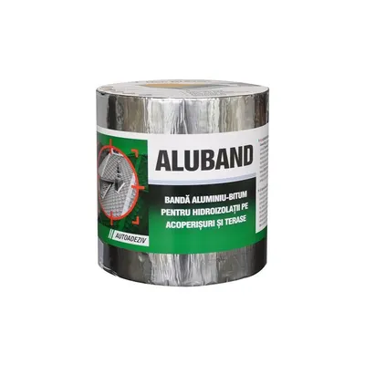 Banda aluminiu, 20cm x 10m, Den Braven / D30440 Engros